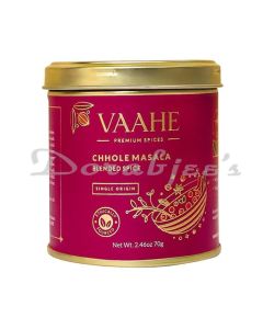 VAAHE PREMIUM CHHOLE MASALA 70 G NATURAL SPICES FRESHLY GROUND PURE  NATURAL  TIN BOX