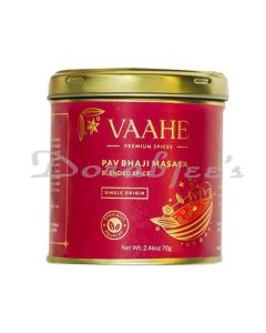 VAAHE PREMIUM PAVBHAJI MASALA 70 G NATURAL SPICES FRESHLY GROUND PURE  NATURAL  TIN BOX