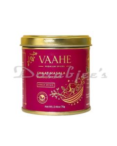 VAAHE PREMIUM CHAAT MASALA 70 G NATURAL SPICES FRESHLY GROUND PURE  NATURAL  TIN BOX