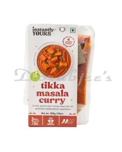 INSTANTLY YOURS TIKKA MASALA CURRY  285G READY TO COOK INDIAN MEALS NO PRESERVATIVES