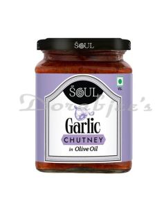 SOUL CHUTNEY IN OLIVE OIL GARLIC 265G