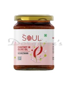 SOUL CHUTNEY IN OLIVE OIL SCHEZWAN CHILLI 265G