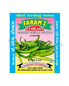 FARAMZ  GREEN CHILLI PICKLE 400 G