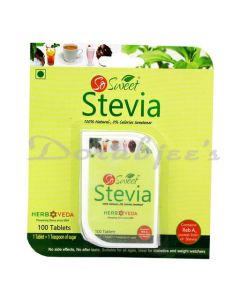 SO SWEET STEVIA TABLETS 100S