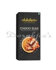 DAKSHYN ORANGE & ROASTED ALMOND CHIKKI 35G
