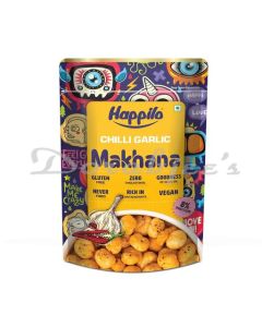 HAPPILO CHILLI GARLIC MAKHANA 55G