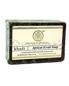 KHADI NATURAL APRICOT SCRUB SOAP  125G