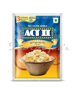 ACT II PRESSURE COOKER POPCORN  BUTTER DELITE 60G