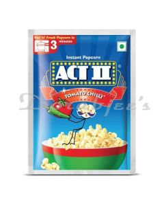 ACT II MICROWAVABLE POPCORN TOMATO CHILLI 50G