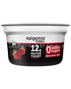 EPIGAMIA TURBO 12 G PROTEIN YOGURT STRAWBERRY  120 G