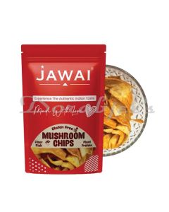 JAWAI ROASTED NAMKEEN  MUSHROOM CHIPS 70G SUPER SNACK  NO PALM OIL  GLUTEN FREE