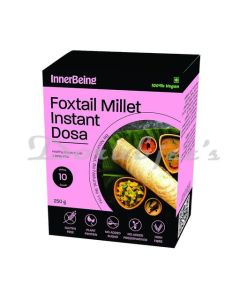 INNERBEING INSTANT FOXTAIL DOSA GLUTEN FREE MILLETS RICH IN DIETARY FIBER NATURAL FOOD 250G