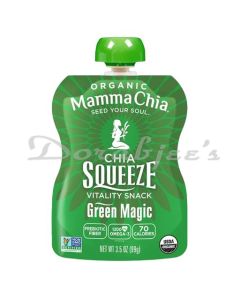 MAMMA CHIA 95% ORGANIC GREEN MAGIC CHIA 95% ORGANIC SQUEEZE VITALITY BEVERAGE 99G