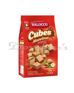 BALOCCO WAFER CUBES HAZELNUT CREAM 250G