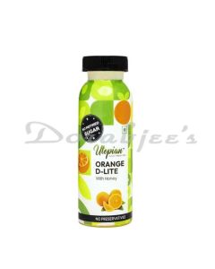 NO REFINED SUGAR UTOPIAN ORANGE D-LITE JUICE 200ML