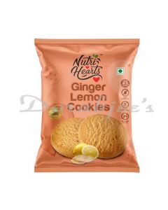 NUTRI HEARTS SUGAR FREE GINGER LEMON COOKIES 50 G