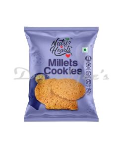 NUTRI HEARTS SUGAR FREE MILLETS COOKIES 50 G