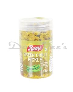 ROMI GREEN CHILLI PICKLE 200G