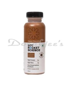 NOT ROCKET SCIENCE CLASSIC CHOCOLATE SUPER SHAKE  220 ML  NATURAL INGREDIENTS  DECADENT