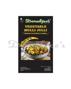 DORABJEES BRD VEGETABLE MULI JULI FREEZE DRIED HEAT  AND EAT READY IN 5 MINS  80G
