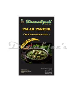 DORABJEES BRD PALAK PANEER FREEZE DRIED HEAT  AND EAT READY IN 5 MINS  50G