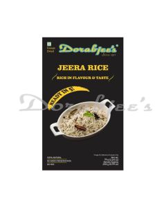 DORABJEES BRD JEERA RICE FREEZE DRIED HEAT  AND EAT READY IN 5 MINS  100G