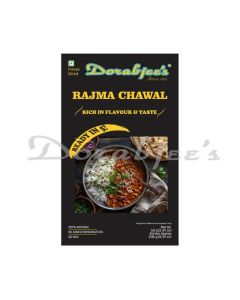 DORABJEES BRD RAJAMA CHAWAL FREEZE DRIED HEAT  AND EAT READY IN 5 MINS  68G