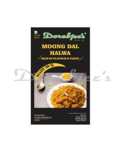 DORABJEES BRD MOONG DAL HALWA FREEZE DRIED HEAT  AND EAT READY IN 5 MINS  150G