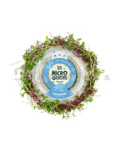 LITTLE LEAFY MICRO GREENS  ASSORTED 100G