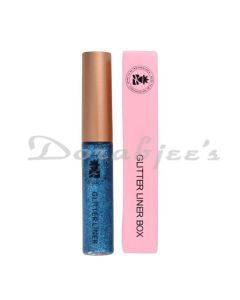 BOBI BLUE GLITTER EYELINER 5ML SPARKLES AND SHINES WITH EVERY STROKE CREATING BOLD SHIMMER LINES