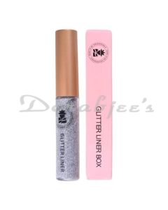 BOBI SILVER GLITTER EYELINER 5ML SPARKLES AND SHINES WITH EVERY STROKE CREATING BOLD SHIMMER LINES