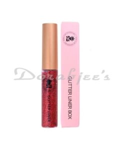 BOBI RED GLITTER EYELINER 5ML SPARKLES AND SHINES WITH EVERY STROKE CREATING BOLD SHIMMER LINES
