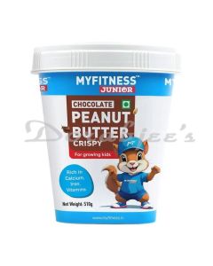 MY FITNESS PEANUT BUTTER JUNIOR CHOCOLATE SPREAD CRISPY 510G