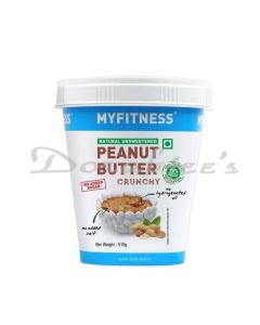 MY FITNESS ALL NATURAL UNSWEETENED PEANUT BUTTER CRUNCHY 510G