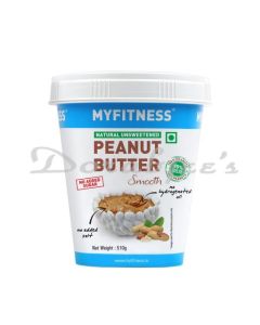 MY FITNESS ALL NATURAL PEANUT BUTTER SMOOTH 510G