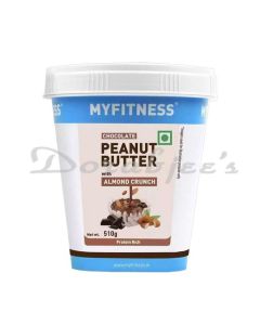 MY FITNESS CHOCOLATE PEANUT BUTTER WITH ALMOND CRUNCH 510 G