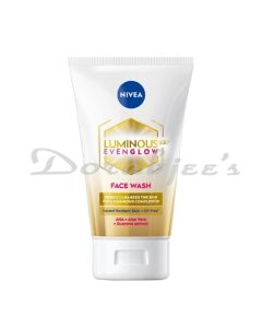 NIVEA FEMALE LUMINOUS630 FACE WASH 100ML