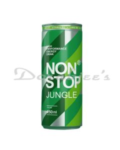 NON STOP JUNGLE 250 ML ENERGY DRINK THAT EMBODIES THE CONCEPT OF THE URBAN JUNGLE