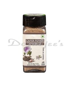 ISHKA FARMS CAPER PEPPER SPRINKLE 70G JAR PERFECT TOPPING ON EGGS POPCORN OR ANY FRIED SNACK