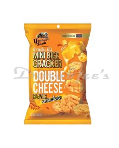 YOUNGER FARM MINI RICE CRACKER DOUBLE CHEESE 60G