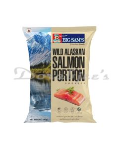 BIG SAM'S WILD ALASKAN SOCKEYE SALMON PORTION 150G