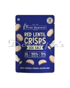 PINK HARVEST RED LENTIL CRISPS SEA SALT 25G
