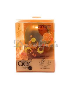 GODREJ AER BRIGHT TANGY DELIGHT TWIST GEL CAR AIR FRESHENER  60DAYS