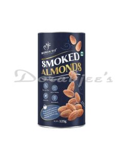 MUNCH FIT ROASTED SMOKED ALMONDS 125 G