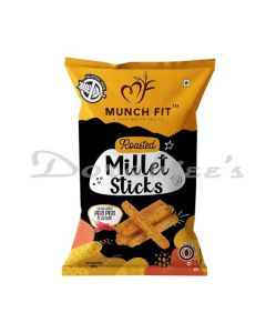 MUNCHFIT ROASTED MILLET STICKS PERI PERI 100 G
