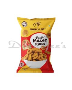 MUNCHFIT ROASTED MILLET RINGS TANGY TOMOTTO 100 G