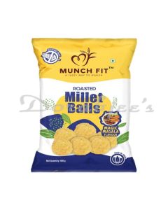MUNCHFIT ROASTED MILLET MAGIC MASALA BALLS 100 G