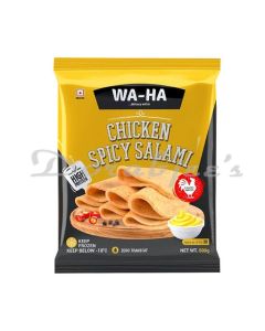 WA HA CHICKEN SPICY SALAMI 500G