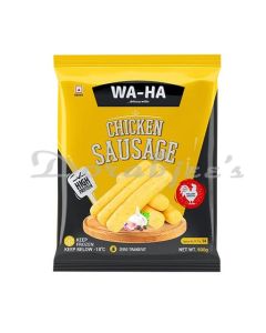 WA HA CHICKEN PLAIN SAUSAGE 500G
