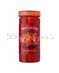 ROSSO PASSATA DI  DATTERINO  290G ITALIAN CANNED PEELED CHOPPED TOMATOES SAUCE